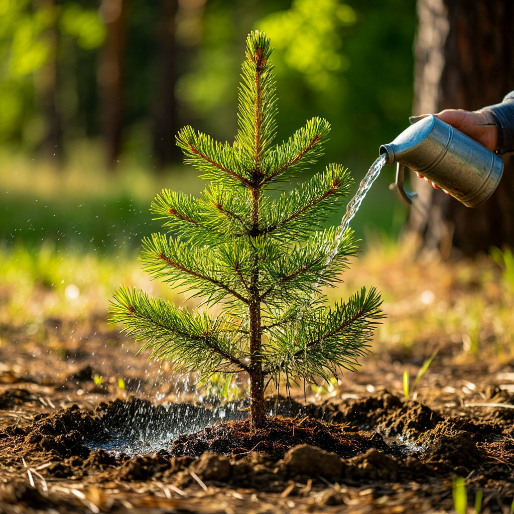 Adjusting Pine Watering by Season