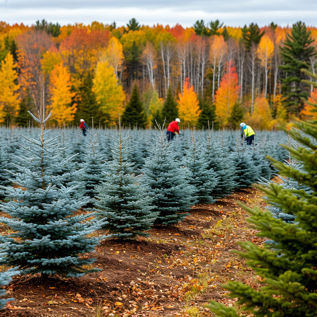 Premium Michigan Tree Farms – Pines & Spruces in Abundance