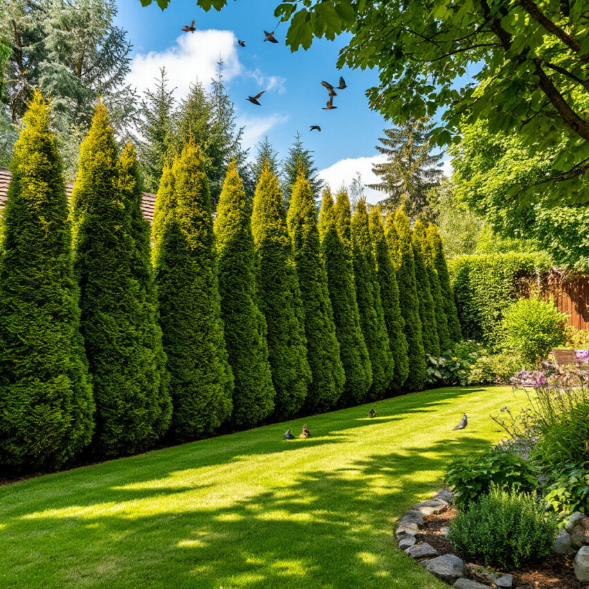 Best Evergreen Trees Privacy Yard