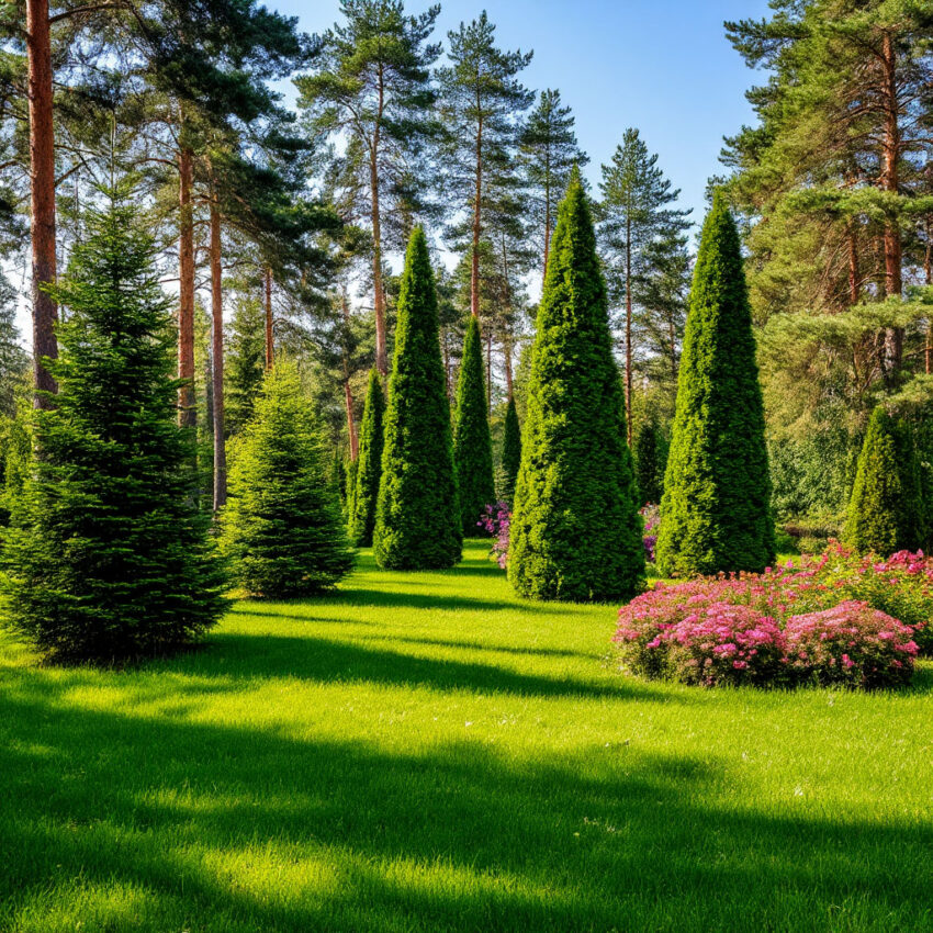 Healthy Disease Resistant Pine Landscape