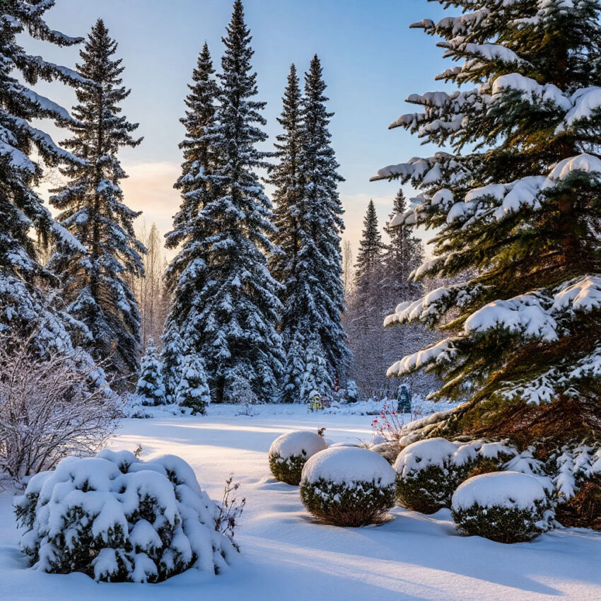 Winterizing Pine Trees Northern USA