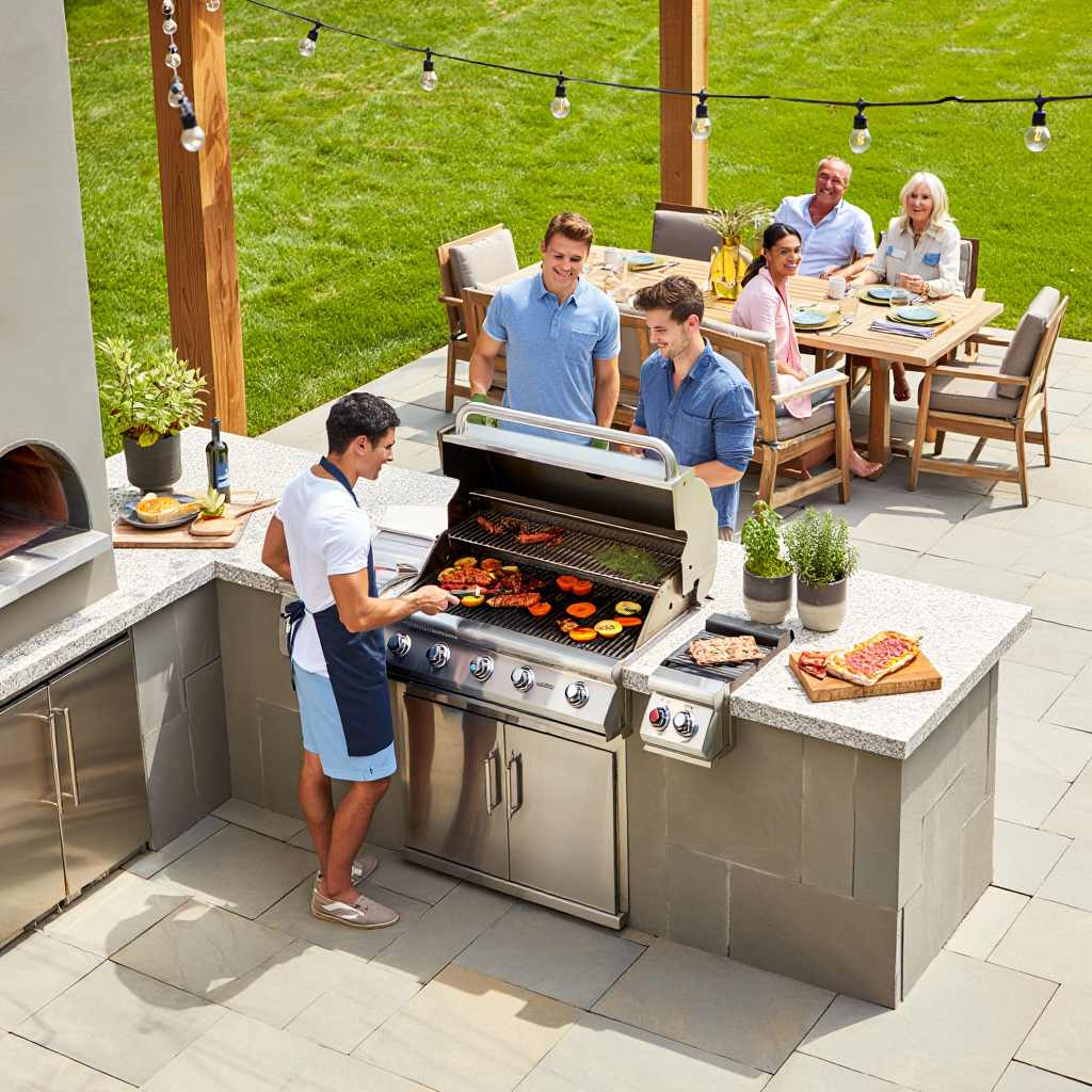 Outdoor Kitchen Lifestyle