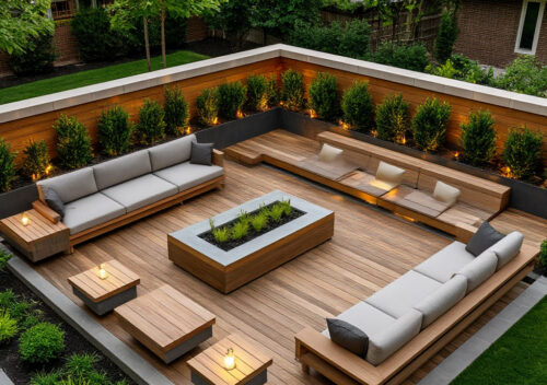 Patio design trends 2025 USA