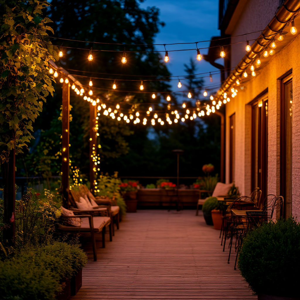 Patio mood lighting USA