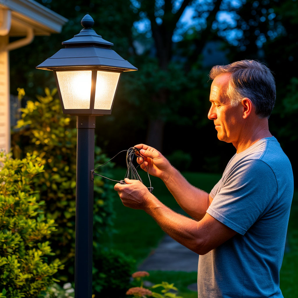Safe outdoor lighting USA