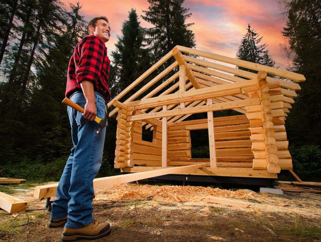 Building DIY Pine Homes Joy