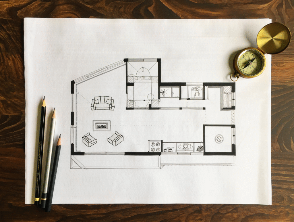 Cabin Floor Plans Blueprint