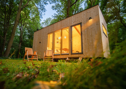 Cozy Tiny Pine Home Forest