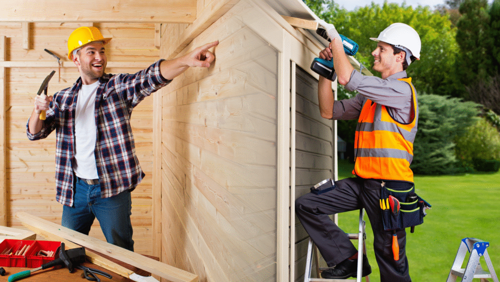 DIY Pine Garden Studio Build