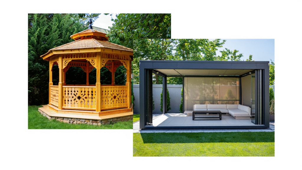 Pine Gazebo Design Styles
