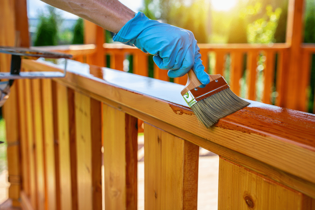 Pine Gazebo Maintenance