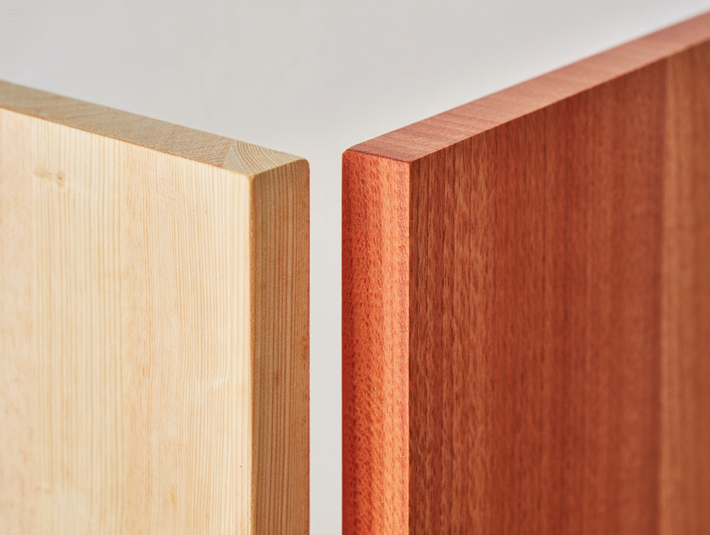 Pine vs Cedar Wood Grain