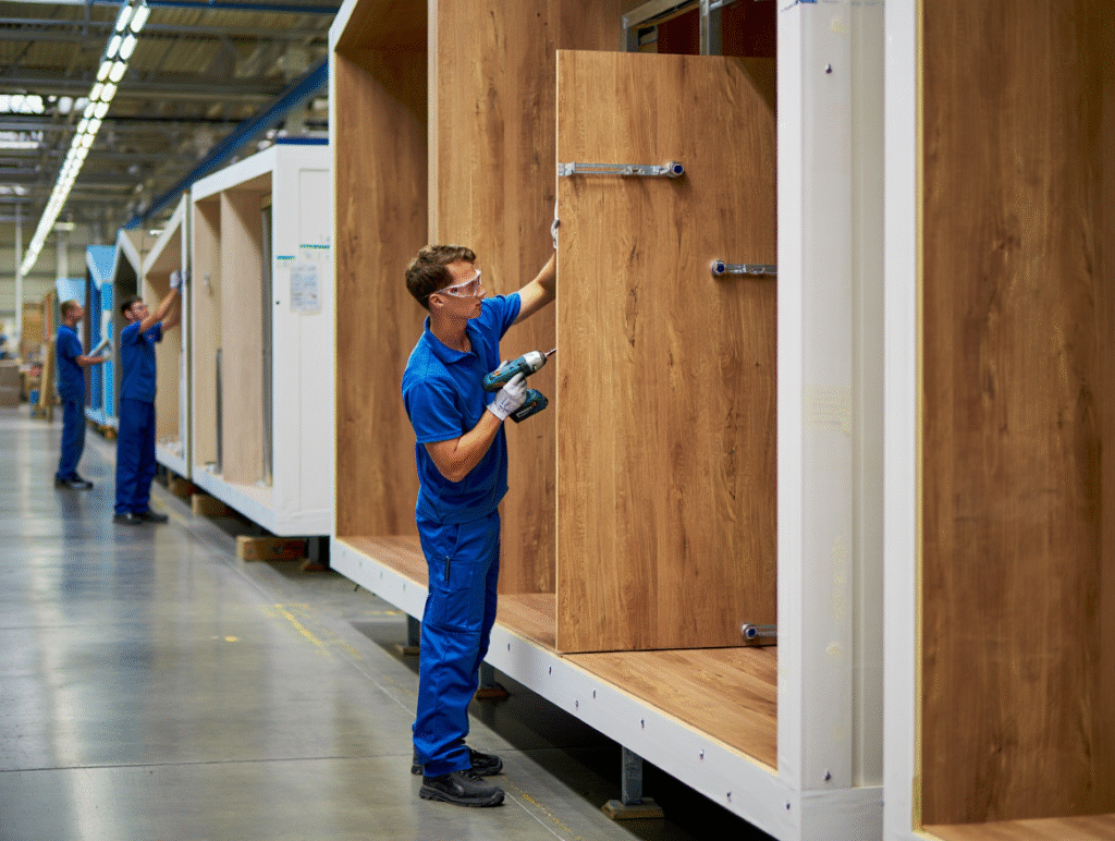 Prefab Pine Homes Construction