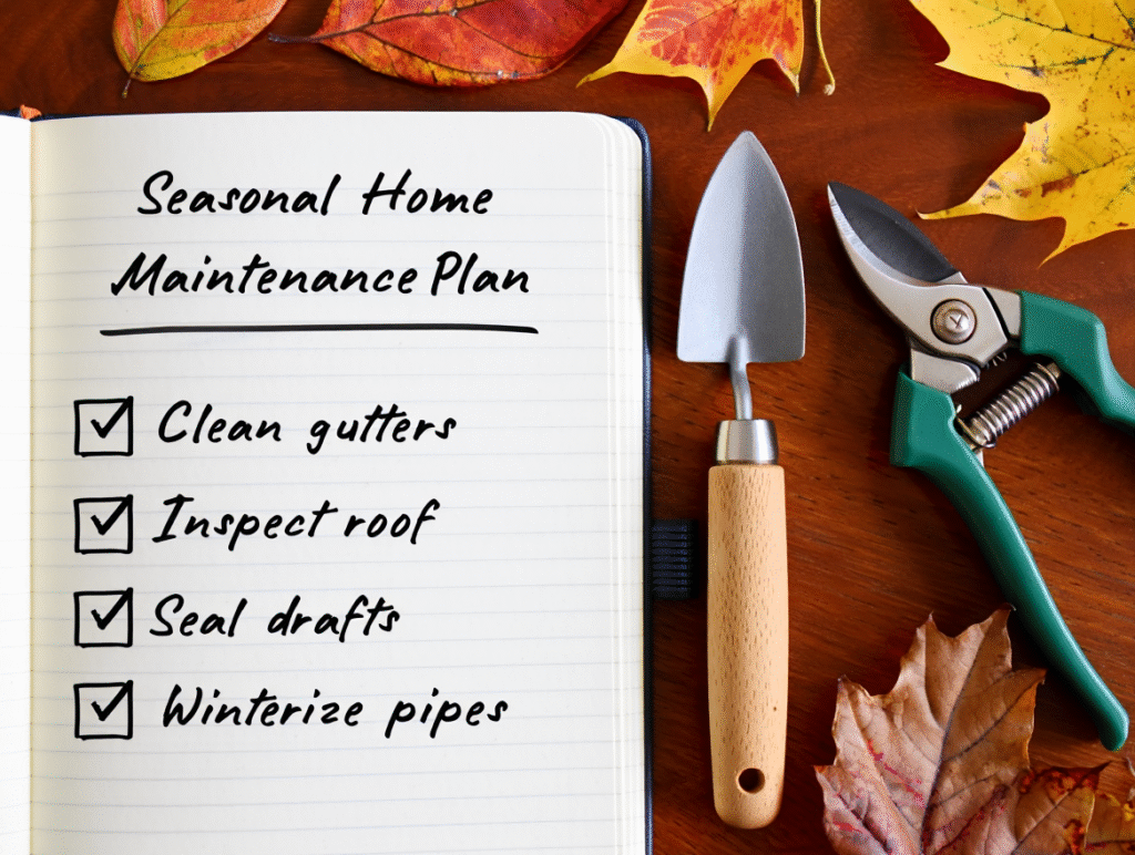 Seasonal Cabin Upkeep List