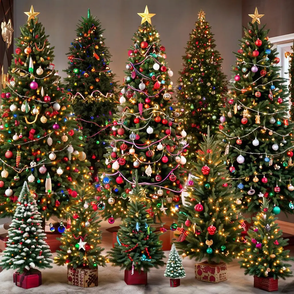 Correct determination of the volume of water for watering a Christmas tree