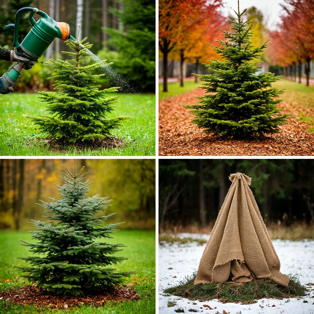 Seasonal Protection Strategies for Spruce Trees