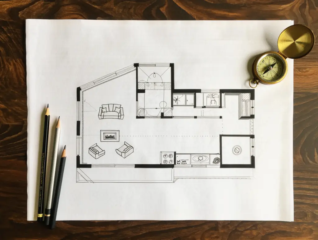 Cabin Floor Plans Blueprint