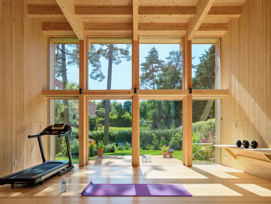 Versatile Pine Garden Studio Gym